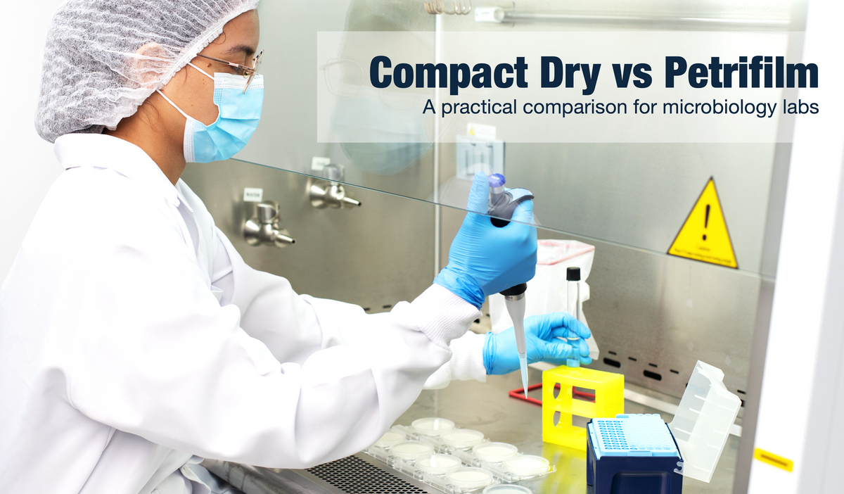 Compact Dry vs Petrifilm: A Practical Comparison for Microbiology Labs