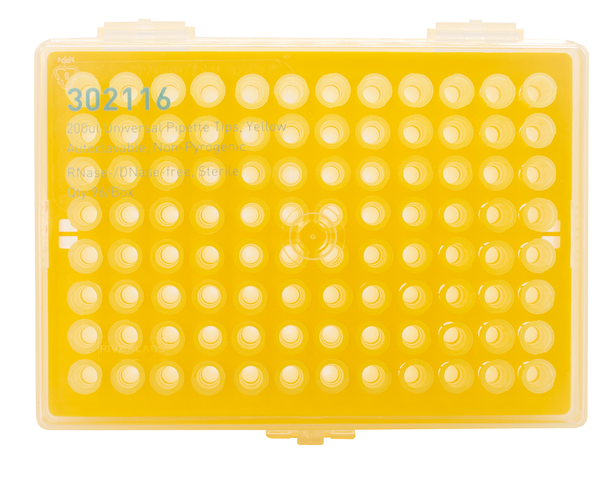 200 µL Universal Pipette Tips, Racked, Sterile
