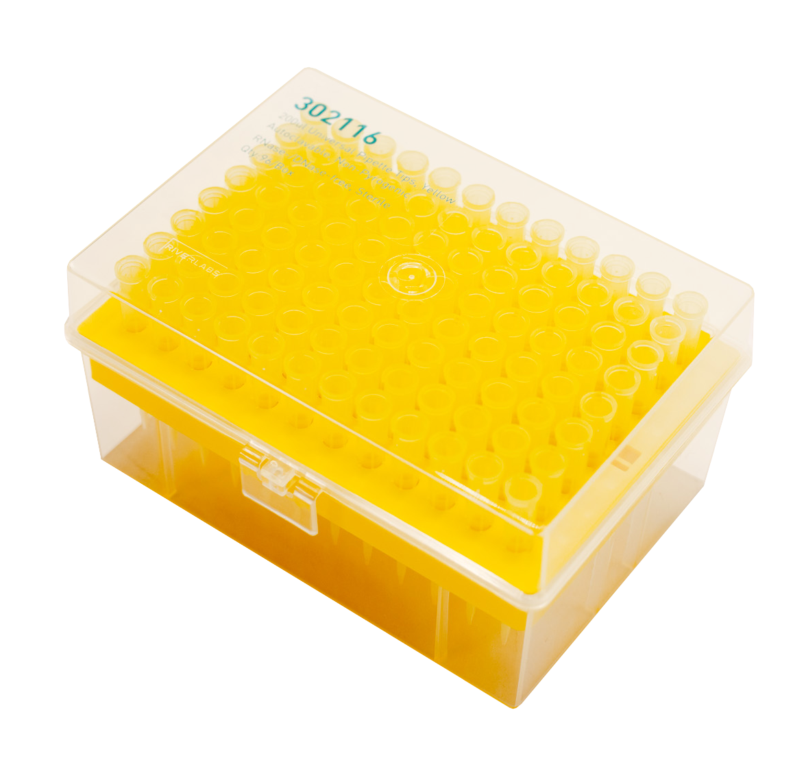 200 µL Universal Pipette Tips, Racked, Sterile