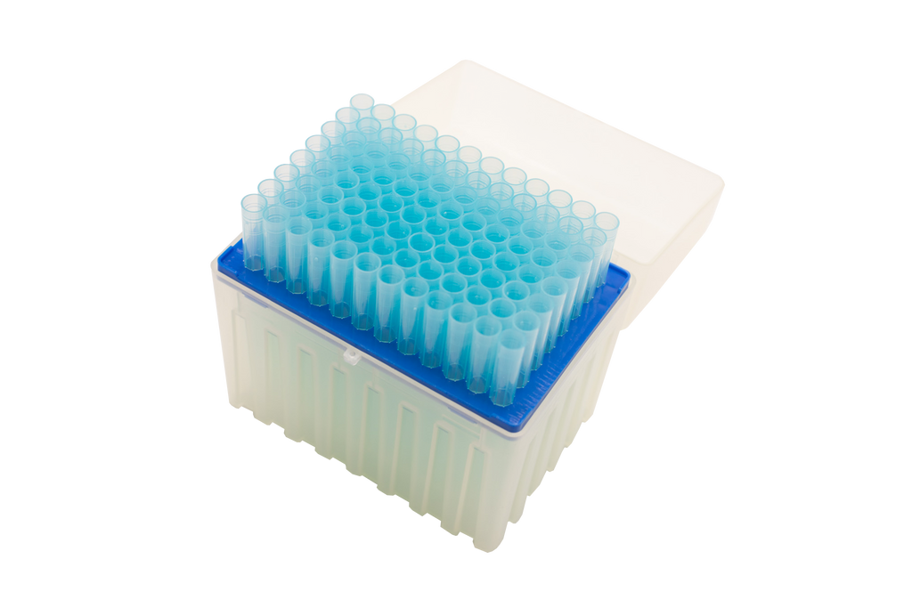 1000 µL Universal Pipette Tips, Racked, Sterile