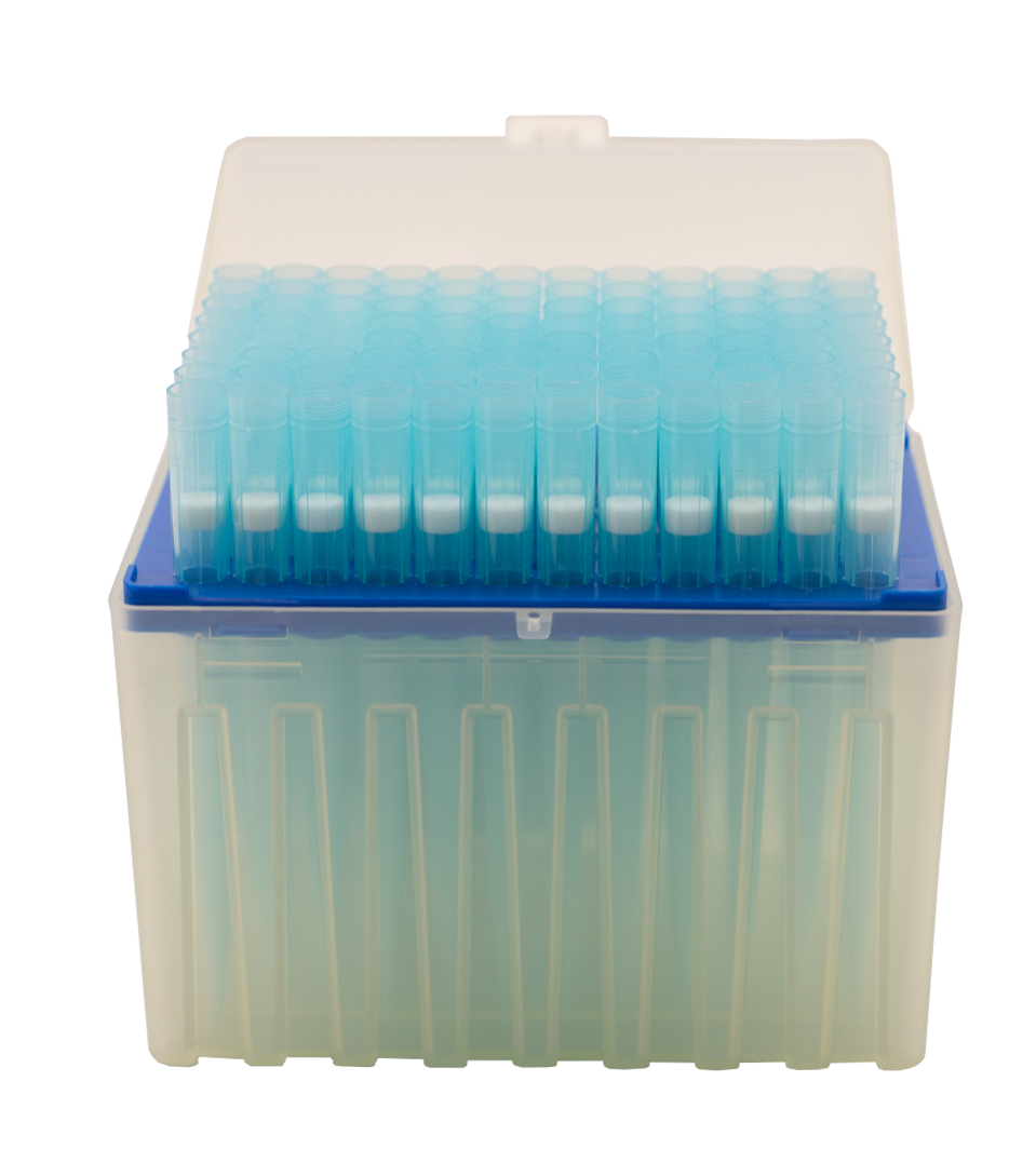 1000 µL Filtered Universal Pipette Tips, Racked, Sterile