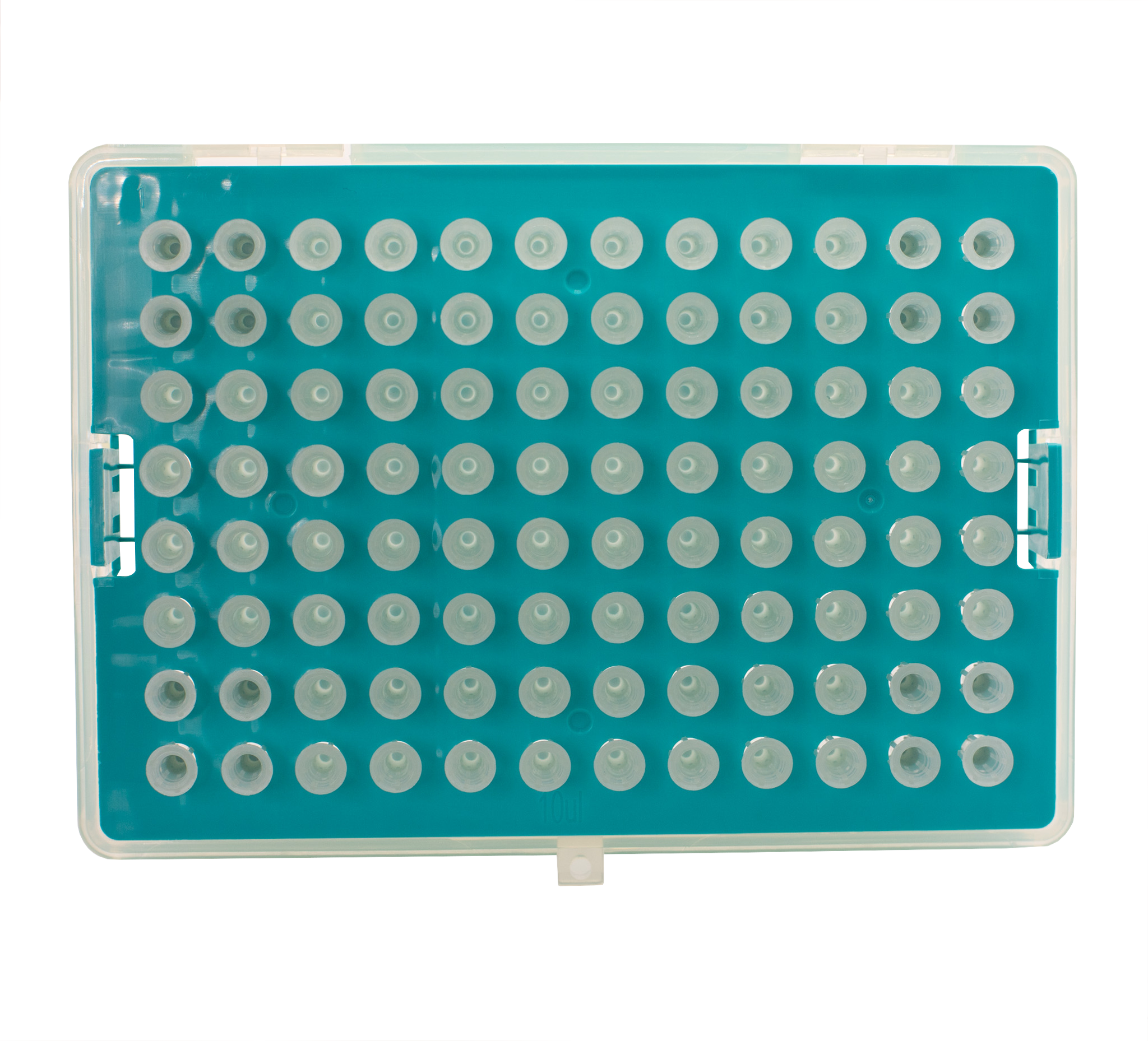 10 µL Filtered Universal Pipette Tips, Racked, Sterile