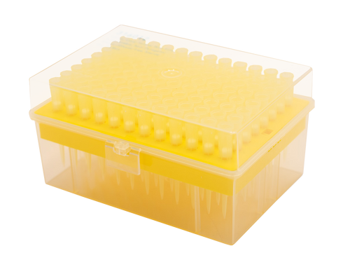 100 µL Filtered Universal Pipette Tips, Racked, Sterile