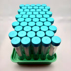 15 mL Centrifuge Tubes – Clear, Racked, Sterile (Rack of 50 Tubes)