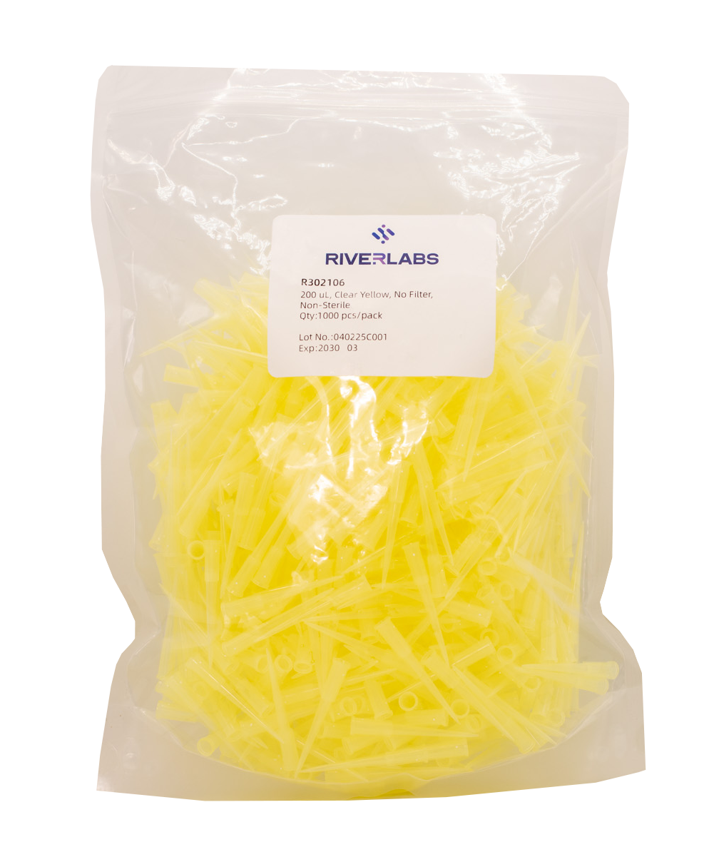 200 µL Universal Pipette Tips, Bulk, Non-Sterile