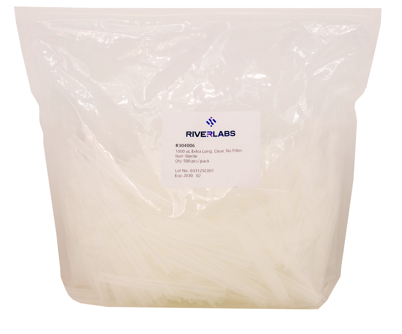 1000 µL Universal Pipette Tips, Bulk, Non-Sterile