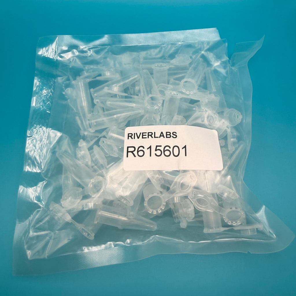1.5 mL Microcentrifuge Tubes – Clear, Conical, Lock Cap, Sterile