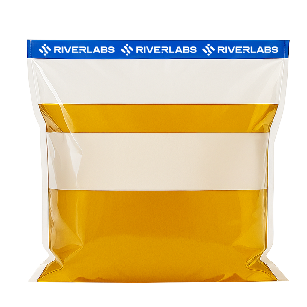 River Labs Write-On Sterile Sampling Bag 92 oz (2721 mL)