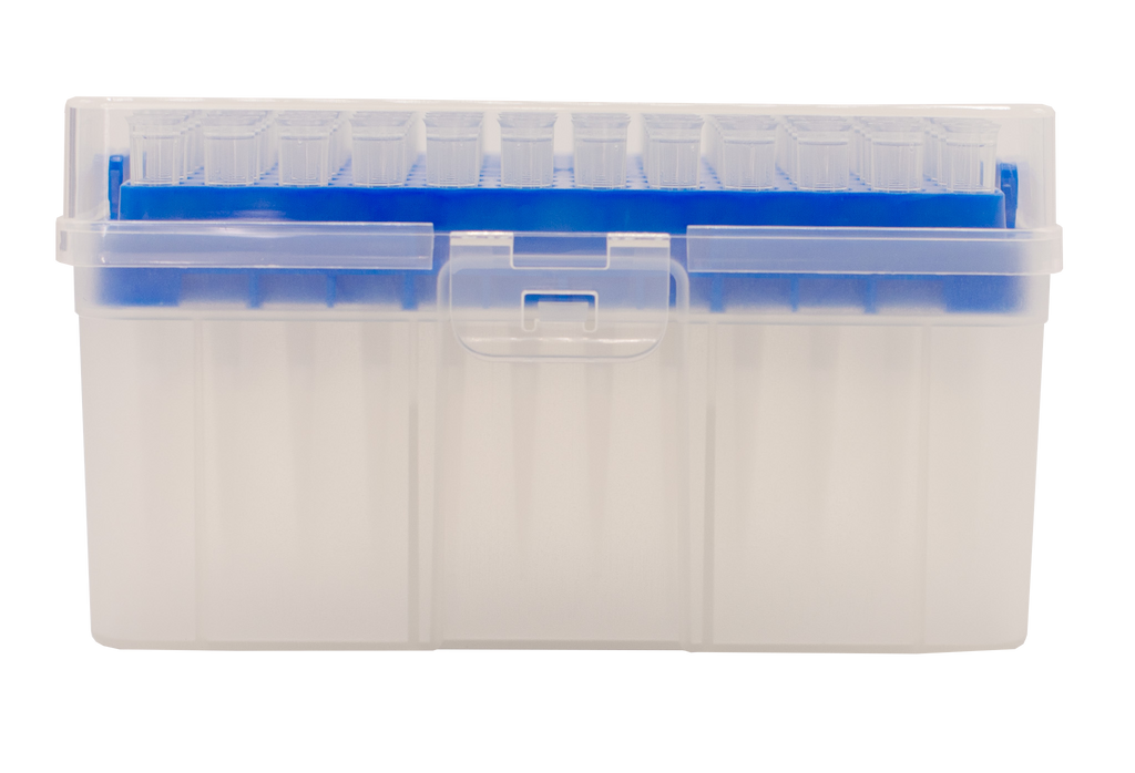 20 µL Filtered Universal Pipette Tips, Racked, Sterile