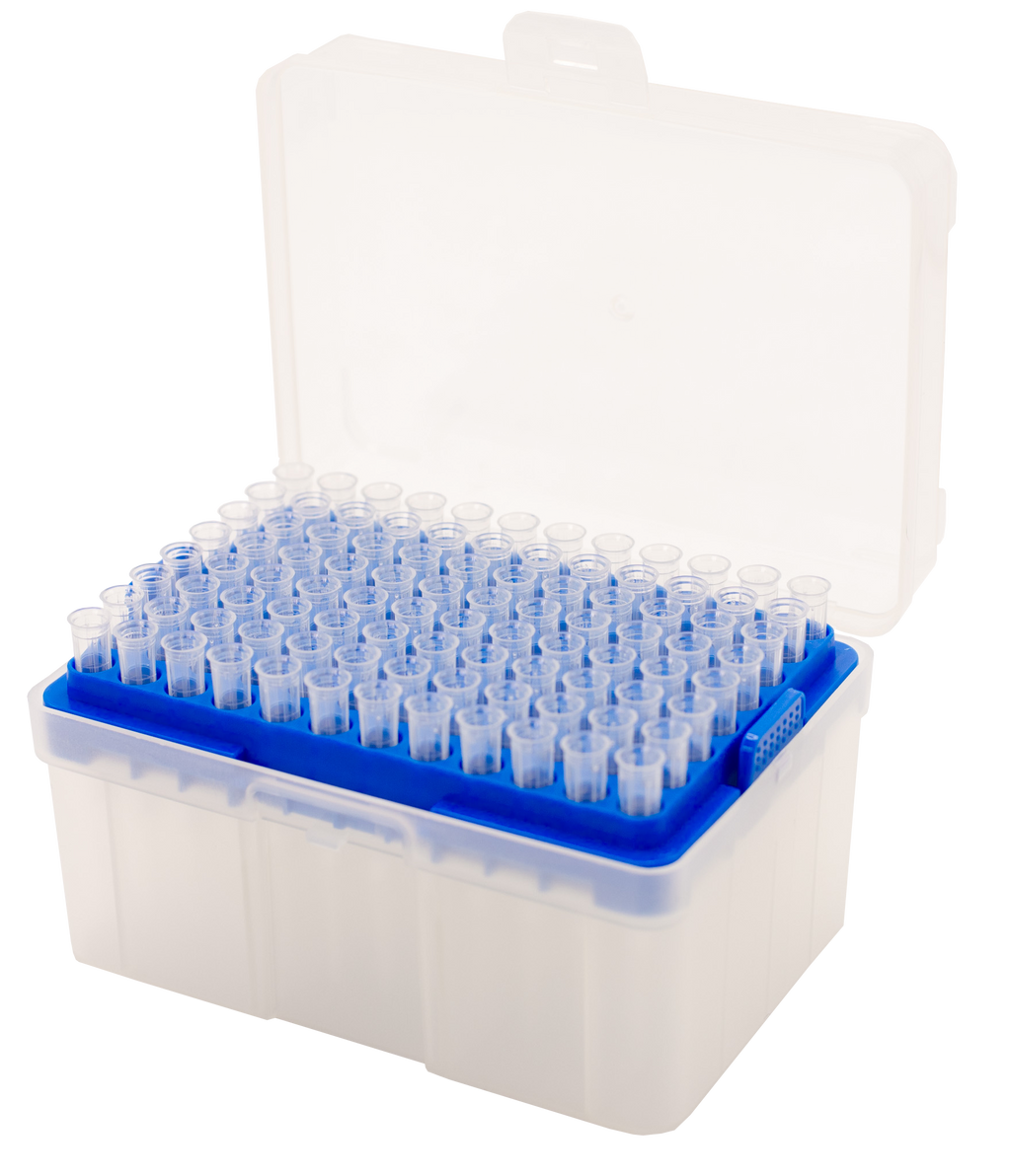 20 µL Filtered Universal Pipette Tips, Racked, Sterile