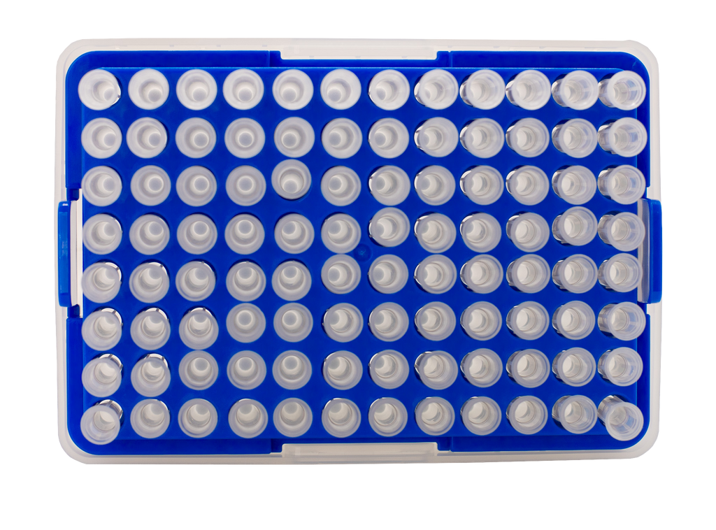 20 µL Filtered Universal Pipette Tips, Racked, Sterile
